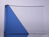 Curved Blue Crystal Award [CM830-85]