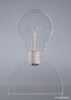 Acrylic Bright Idea Clear Lightbulb Award - 7 inch [ATLTBLB-CLR]