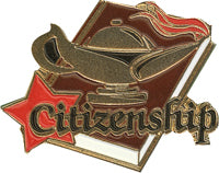 Star Student Award Pins- Citizenship [PSS-20]