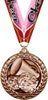 Cheer Dimensional Medal- Bronze [MSW2-CH-B]