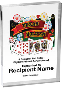 Card Games Vibrix Acrylic Award [A57BV-PK]