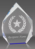 Acrylic Spectra Diamond Award- Blue 7 inch [AP42-BLU-7]