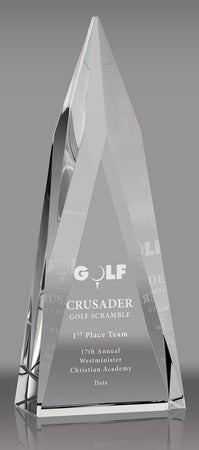 Super Spire Crystal Award - 8 inch [CFFLPK-8-X]
