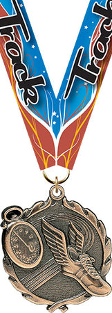 Track Wreath Medal- Bronze [MP18-TK-B]
