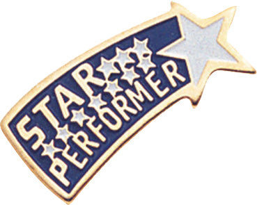 Star Performer Enameled Pin [PCM-STR-69]
