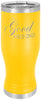 20 oz. Polar Camel Pilsner w/ Lid - Yellow [PCJ9-86]