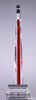 Bethesda Optical Crystal Award - Red 9.75 inch [CPBETH9-RED]