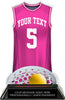Lacrosse Female Jersey Colorix-T Acrylic Trophy- Pink [TACR7-JSY-LC-PNK-F-Q]