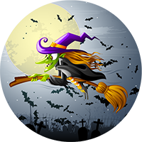 Halloween/Holidays - Witch Insert [TD-3650]