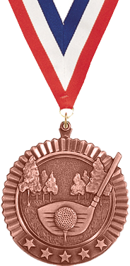 Golf 5 Star Medal- Bronze [MP36-GL-B]