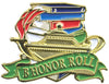 B Honor Roll Academic Lapel Torch Pin [LPSE210]