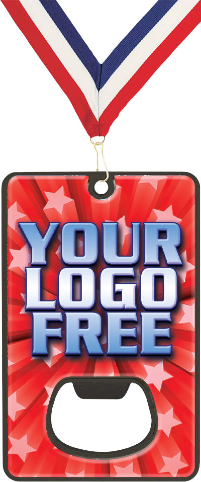 Custom Bottle Opener with Magnetic Back [MXCAROP]