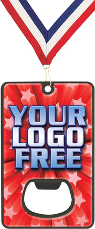 Custom Bottle Opener with Magnetic Back [MXCAROP]