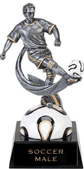 Soccer Male Motion Xtreme Resin Trophy
