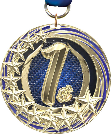 1st Blasting Stars Medal - 2.25 inch [MSSB2-1ST]