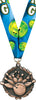 Bowling Wreath Medal- Bronze [MP18-BW-B]