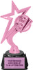 Cheer Pink Star Trophy [TGS7-PNK-CH]