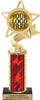 Star & Pennant Custom Insert Trophy w/ Column [TXi12-P43]