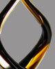 Black & Gold Art Glass Twist- 13 inch [AGC23]