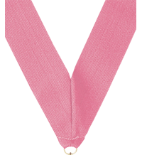 7/8 x 30 in. Pink Neck Ribbon [NKRB-1024]