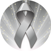 Awareness Ribbon - Grey Insert [TD-4169]