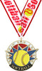Softball USA Sport Medal- Gold [M2USA-SB-G]