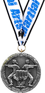 Martial Arts M2CX Medal- Silver [M2CX-MA-S]