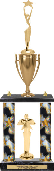 Two-Post Trophies with Cup