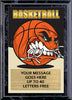 Basketball Full Color KRUNCH Plaque [PKRNCH5-BK]