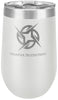 Polar Camel 16 oz Vacuum Insulated Stemless Tumbler - White [SWGJ8XL-WHT]