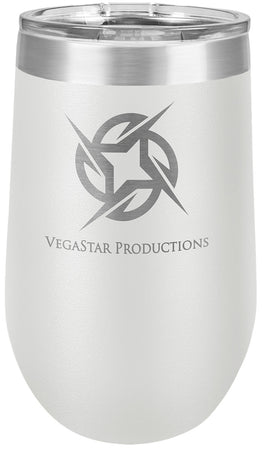 Polar Camel 16 oz Vacuum Insulated Stemless Tumbler - White [SWGJ8XL-WHT]