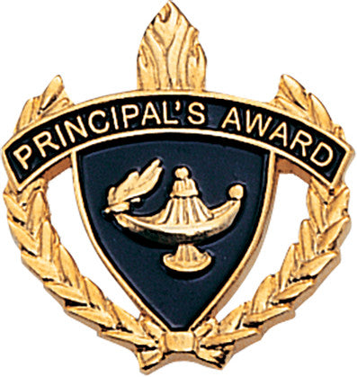 Principal's Award 3D Enameled Scholastic Pin [PCM-WRT-PP]