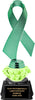 Green Awareness Ribbon Diamond Riser Trophy [TDRAWRB-GRN]