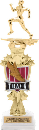 Track Shooting Star Sport Riser Trophy [TMSSTR14-TK]