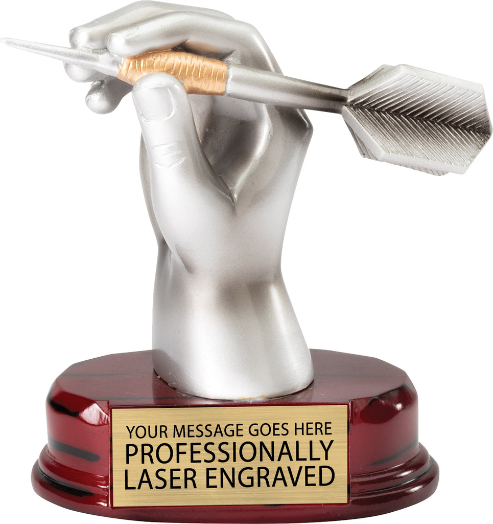 Dart Hand Resin Trophy [RM-2368]