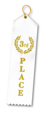 3rd Place Stock Ribbon [R203-3rd]