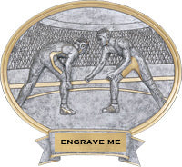 Wrestling Sport Legend Ovals [SLO8-WS]