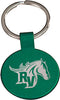 Round Metal Key Chain- Green [KCRD113GN]