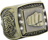Finalist Championship Ring with Activity Insert-Martial Arts Gold [RGSJ-G-FIN-MA]