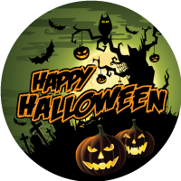 Halloween/Holidays - Pumpkin and Tree Insert [TD-4200]