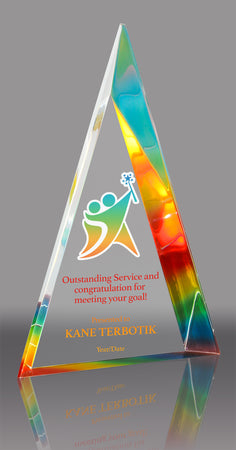 Custom Spectrum Award - 8.5 x 5.25 inch [ASPA5-S-FC]