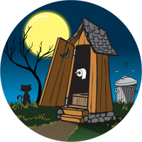 Novelty- Outhouse Insert [TD-1886]