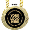 6 inch Champion Chain w/ Black Engraving Plate [CECSP-K]