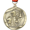 Chess Banner Edge Medal [M2RE-CS]