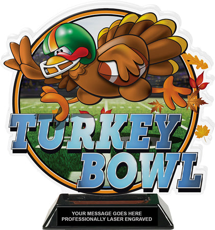 Turkey Bowl Colorix-T Acrylic Cut Out - 8.25 Inches [TACR8-TRKYBWL-Q]