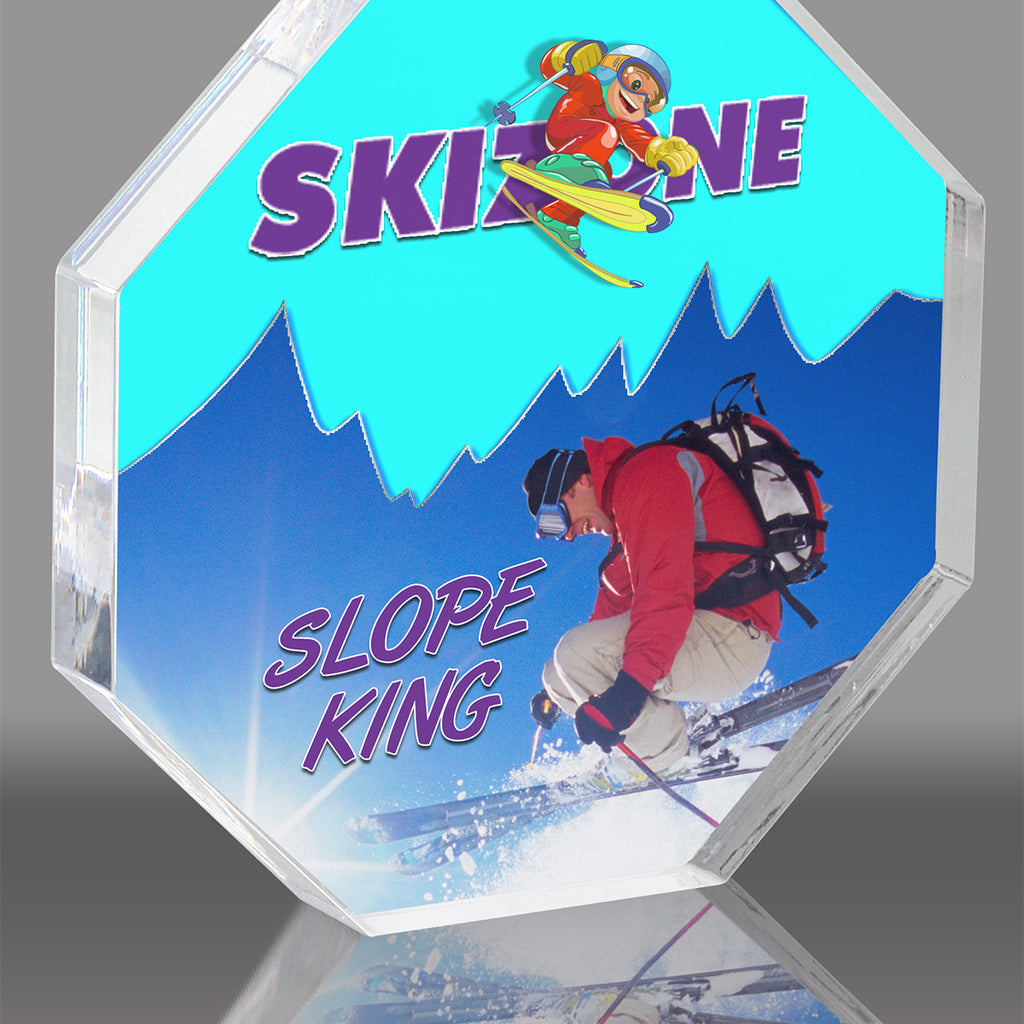 Octagon Full Color Acrylic Awards