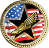 Winged Foot Round Insert Pin [P78RI-TKWNGFT]