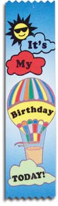It's My Birthday Today! Color Ribbon [R8FUN-IMBDAY]