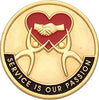 Service is Our Passion Enameled Pin [PCM-EMP-544]