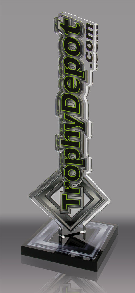 Custom Shaped Acrylic Award - 11 to 16 inches  [AXSHP100-Q]